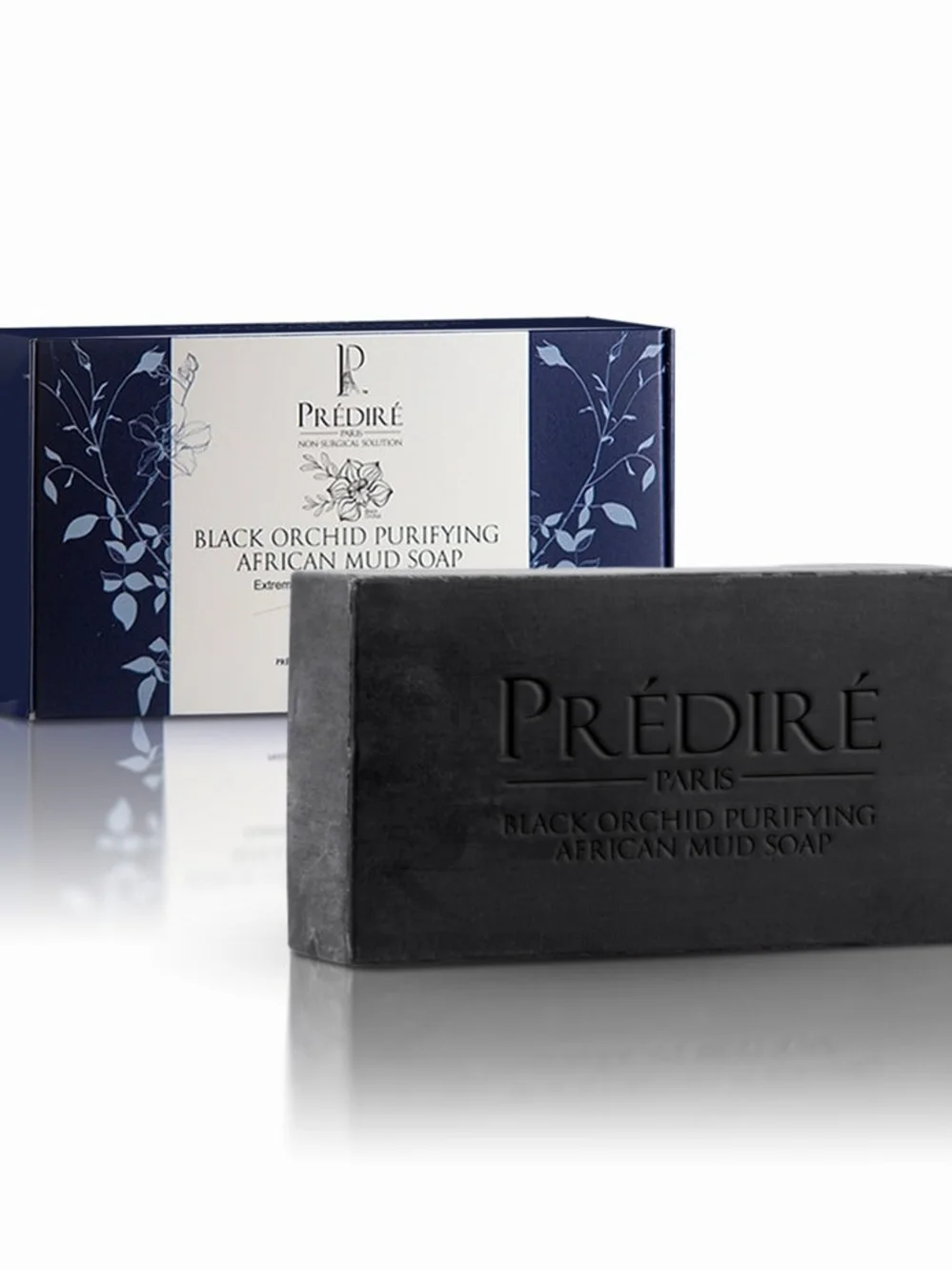 Black Orchid Purifying African Mud Soap - Black